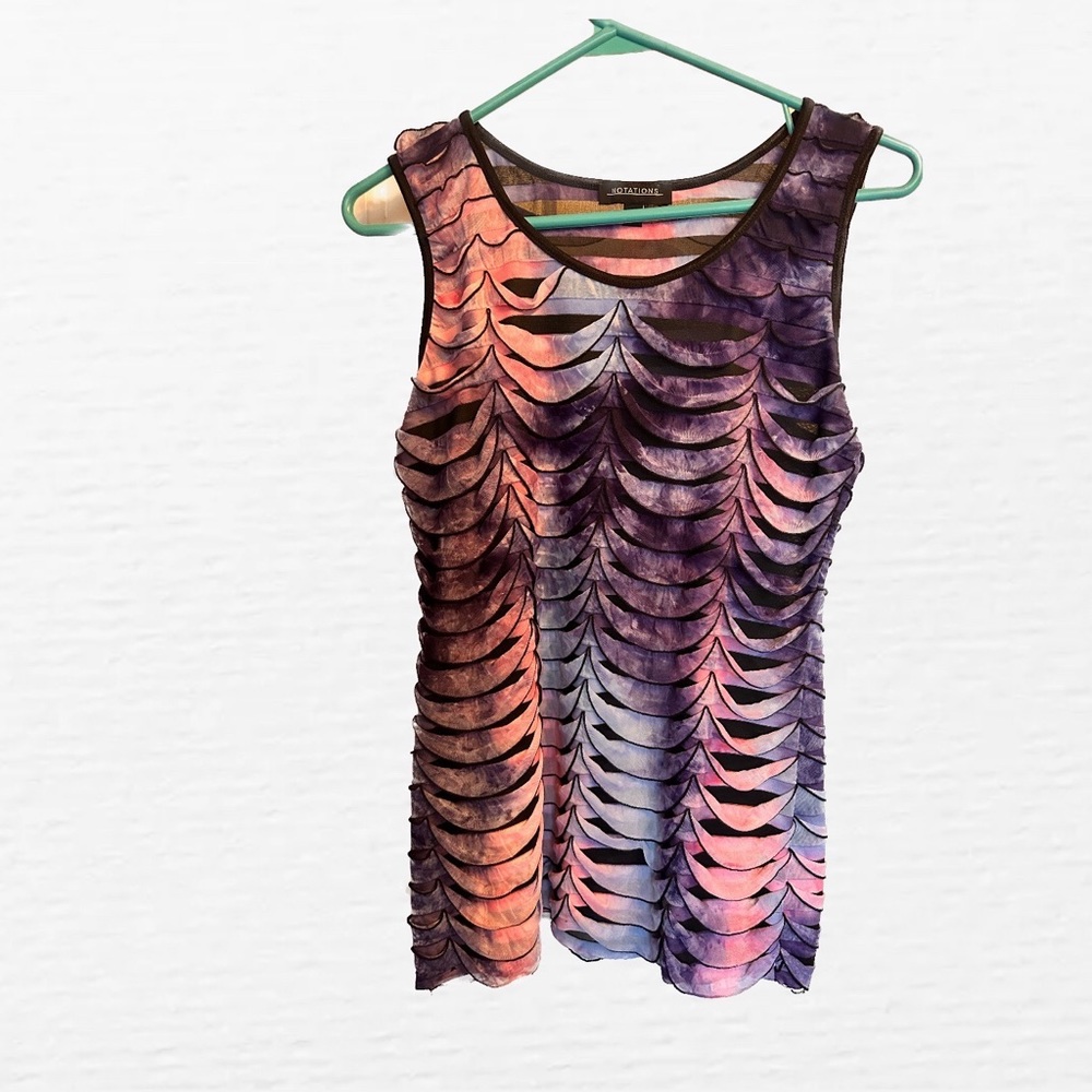 Set of 2 Notations Sheer Tanks New With Tags S Small